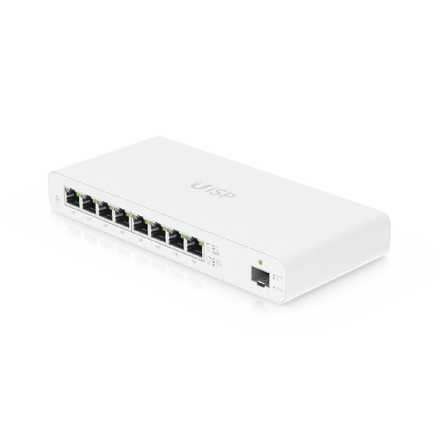 UISP Router Gigabit PoE Pasivo con 8 Puertos para Implementaciones MicroPoP y Redes Seguras