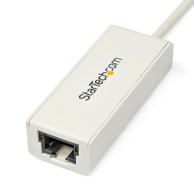 Adaptador Tarjeta De Red Externa Nic Usb 3.0 A 1gbps Gigabit Ethernet 1 Puerto - 1x Rj45 Hembra - 1x Usba - Blanco - Startech.com Mod. Usb31000sw