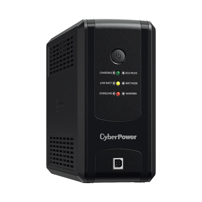 No Break Cyberpower (ut1000gu) 1000va / 500w, Interactivo, Indicadores Led, 8 Nema 5-15r 4 Respaldo / 4 SupresiÓn Y RegulaciÓn, Torre, Puerto Usb, Green Power, 2 AÑos En Equipo, 1 AÑo En BaterÍa.