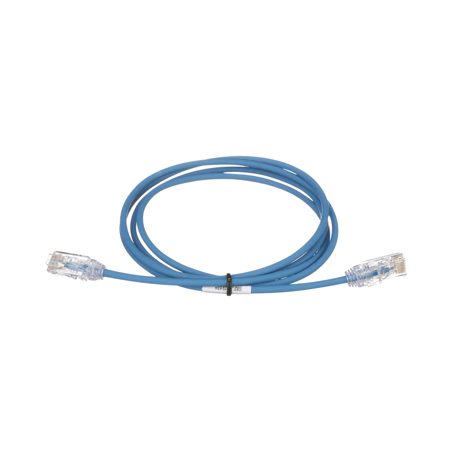 Cable de Parcheo TX6, UTP Cat6, Diámetro Reducido (28AWG), Color Azul, 20ft