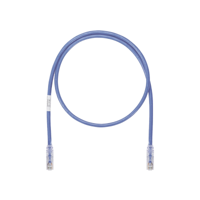 Cable De Parcheo Utp, Cat6a, 24 Awg, Cm, Color Azul, 50ft