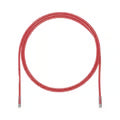 Cable De Parcheo Utp, Cat6a, 24 Awg, Cm, Color Rojo, 1 Ft.