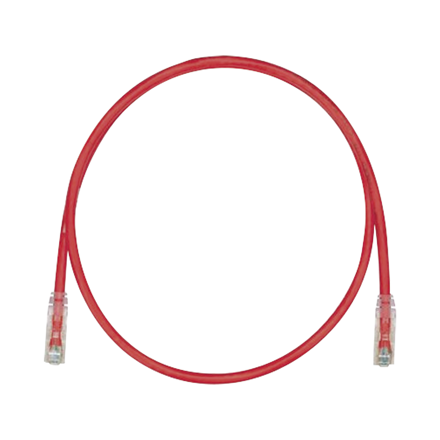 Cable de Parcheo TX6, UTP Cat6, 24 AWG, CM, Color Rojo, 10ft