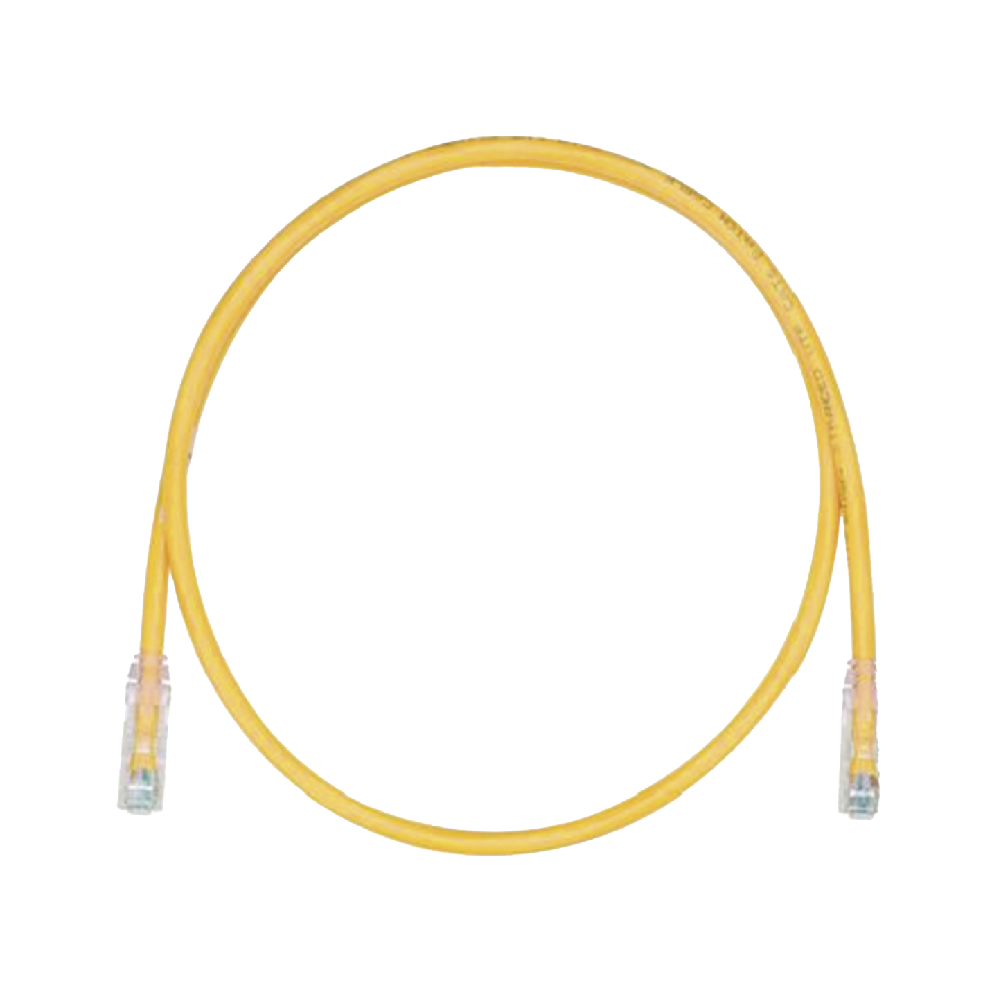 Cable de Parcheo TX6, UTP Cat6, 24 AWG, LSZH, Color Amarillo, 8 metros