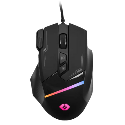 Mouse Gamer Trapper Xtreme Iluminacion Rgb 7200 Dpi Vortred By Perfect Choice