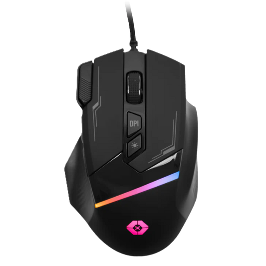 Mouse Gamer Trapper Xtreme Iluminacion Rgb 7200 Dpi Vortred By Perfect Choice