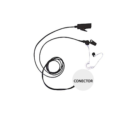 Kit De Micrófono-audífono Profesional De 2 Cables Para Kenwood Nx-200/300/410/5000, Tk-480/2180/3180