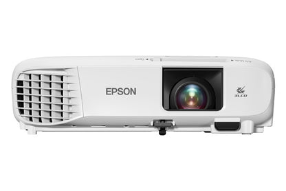Videoproyector Epson Powerlite 119w, 3lcd, Wxga, 4000 Lumenes, Hdmi, Red, (wifi Opcional)