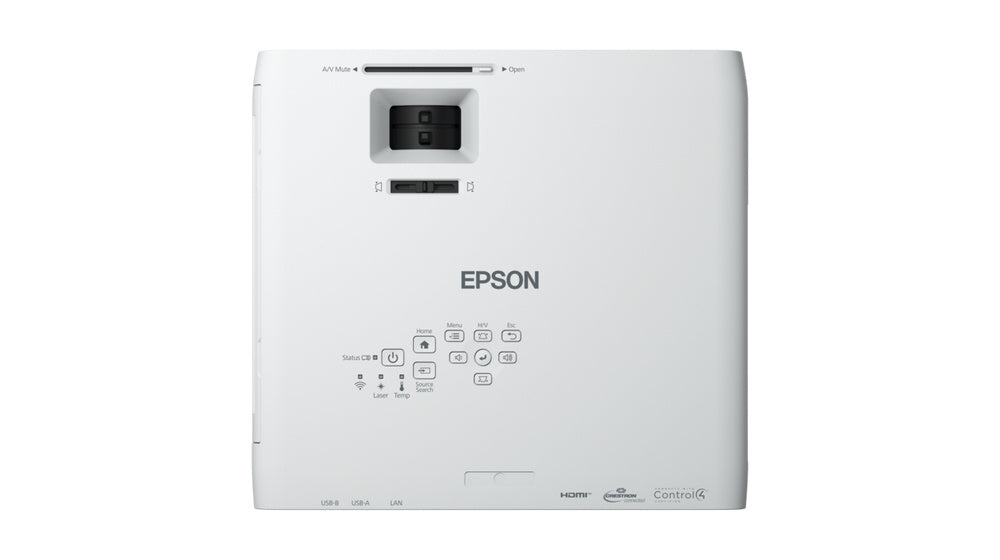 Videoproyector Epson Powerlite L260f, 3lcd, Full Hd, 4600 Lumenes, Red, Usb, Hdmi, Wifi, Miracast Laser.