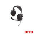Diadema De Uso Rudo Puesta Sobre La Cabeza Para Icom Icf50/60/ 50v/60v/3161/4161