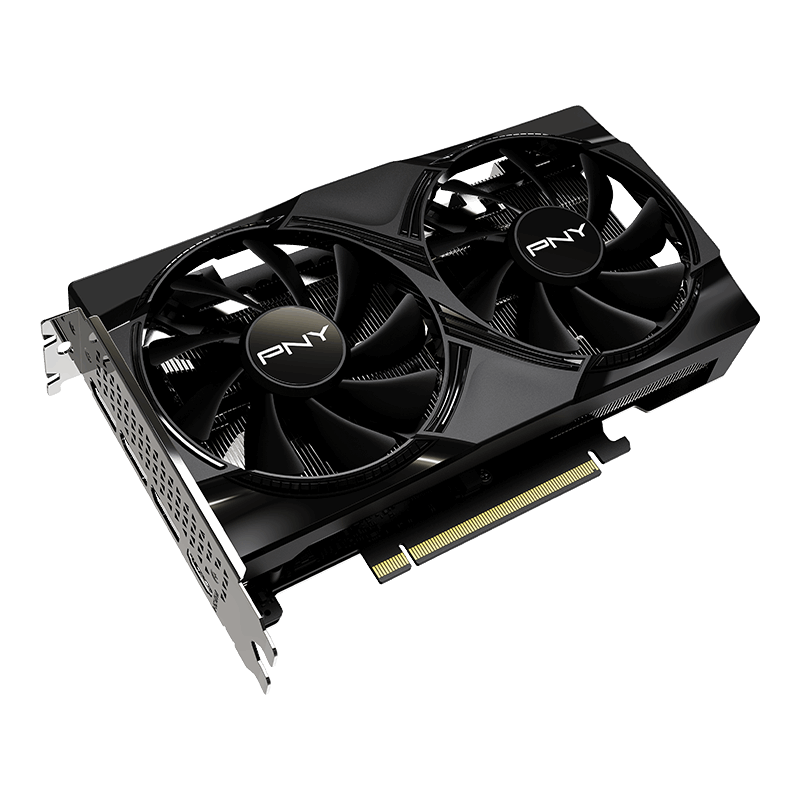 Tarjeta De Video Pny Geforce Rtx 5050 Dual Fan 8g Ddr6 Pcie 5.0 Fp4 Dlss 4 Gama Media Gamer