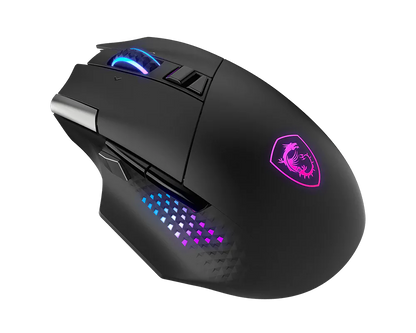 Mouse Msi Optico Inalambrico Versa Pro W /usb 2.0 / Bluetooth 5.3 /rgb/gamer