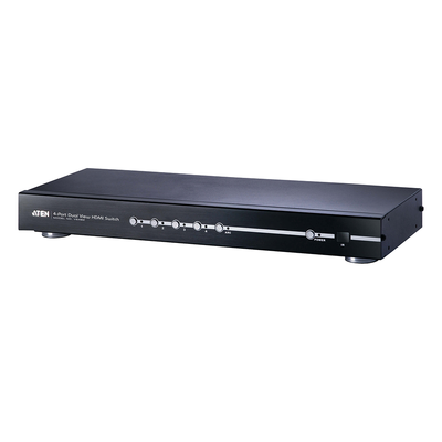 Switch Hdmi De 4 Puertos Con Salida Dual