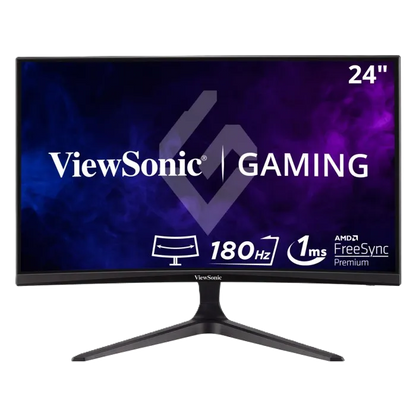 Monitor Led Viewsonic Gamer 24 Pulgadas / Full Hd 1920x1080p / Hdmi / Display Port/ Freesync / Curvo 1500r / 165 Hz / 1 Ms /bocinas Integradas/ 3 AÑos De Garantia