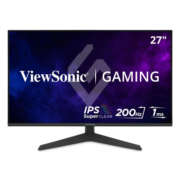 Monitor Led Viewsonic Gamer 27 Pulgadas / Full Hd 1920x1080p / Hdmi / Display Port/ Panel Ips/ Amd Freesync/ 200 Hz / 1 Ms /bocinas Integradas/ 3 AÑos De Garantia