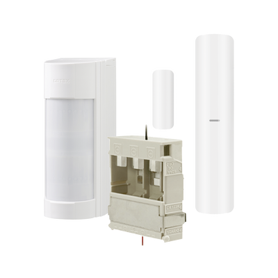 Detector De Movimiento Pasivo Con Transmisor Ds-pdmc-eg2-wb(b)/ Inalámbrico / 100% Exterior / Compatible Para Panel Axpro