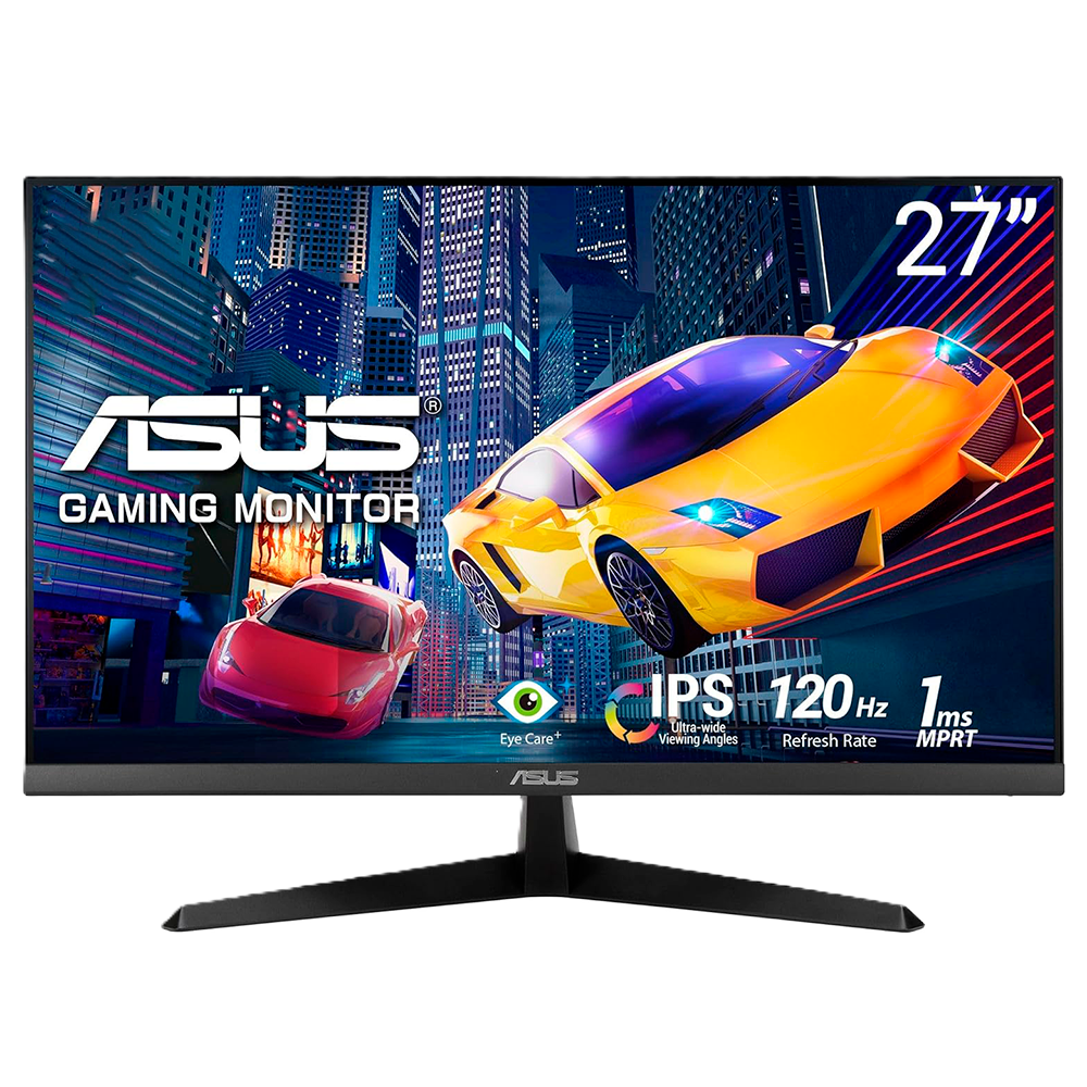 Monitor Asus Vy279hgr /27 /1920x1080 /tr 1ms /120hz /hdmi /vga /vesa /eye Care+ /adaptive Sync