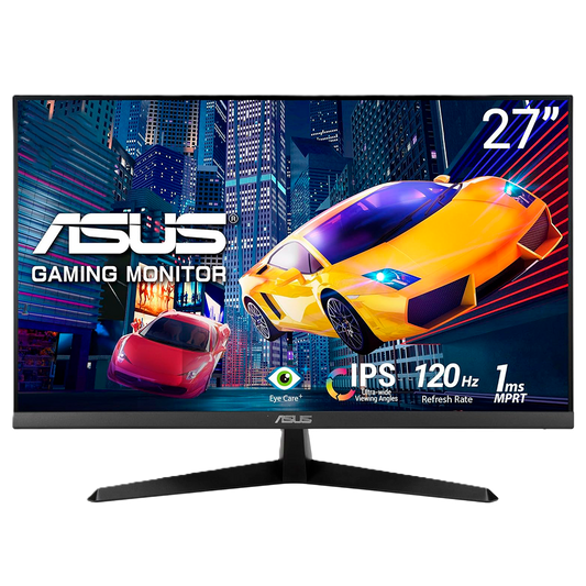 Monitor Asus Vy279hgr /27 /1920x1080 /tr 1ms /120hz /hdmi /vga /vesa /eye Care+ /adaptive Sync