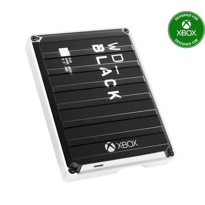 Disco Duro Externo Wd Black P10 Game Drive 5tb Portatil Usb3.2 Gen1 Negro/bco Xbox X/s Xbox One Wdba5g0050bbk-wesn