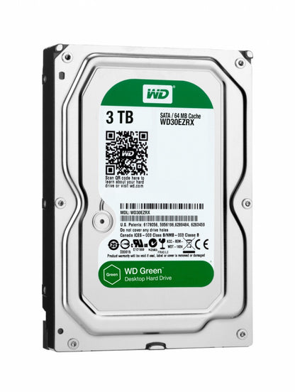 Disco Duro Interno Wd Blue 3tb 3.5 Escritorio Sata3 6gb/s 256mb 5400rpm Windows  Wd30ezax