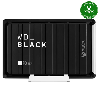 Disco Duro Externo Wd Black D10 Game Drive 12tb Escritorio Usb3.2 Gen1 Negro Xbox X/s Xbox One  Wdba5e0120hbk-nesn