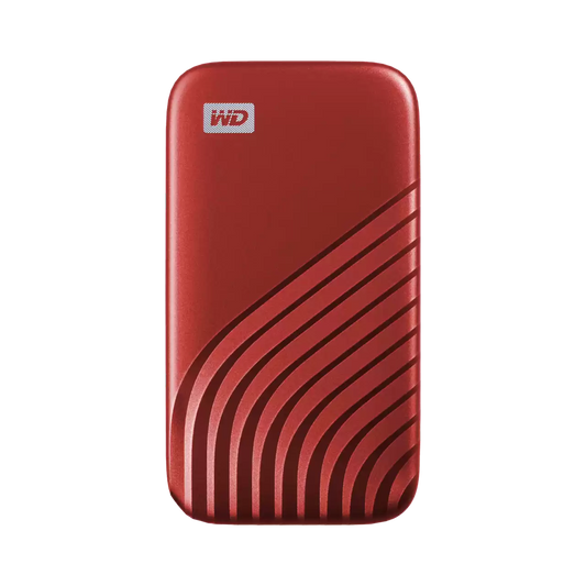 Unidad De Estado Solido Ssd Externo Wd My Passport 1tb Portatil Usb 3.2 Tipo C Rojo Windows Mac Backup Encriptacion Wdbagf0010brd-wesn