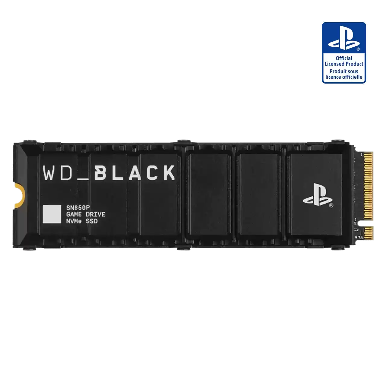 Unidad De Estado Solido Ssd Interno Wd Black Sn850p 1tb M.2 2280 Nvme Pcie Gen4 X4 Lect.7300mb/s Escrit.6300mb/s Disipador Ps5 Wdbbyv0010bnc-wrsn