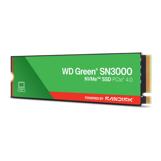 Unidad De Estado Solido Ssd Interno Wd Green Sn3000 2tb M.2 2280 Nvme Pcie Gen4 X4 Lect.5000mbs Escrit.4200mbs Pc Laptop Minipc Wds200t4g0e-00cps0