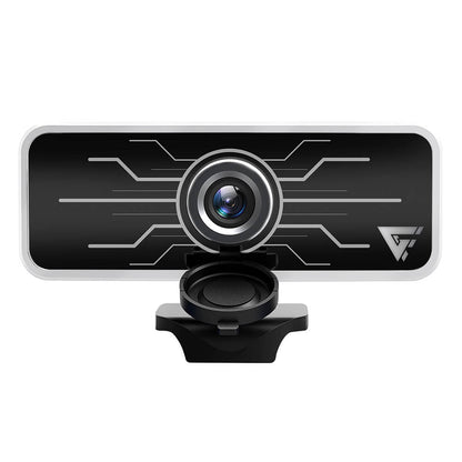 Webcam Game Factor Wg400, Led, Full Hd, 30fps, MicrÓfono, TapÓn, Negra.