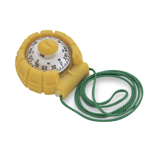 Brújula de mano serie sport en color amarillo
