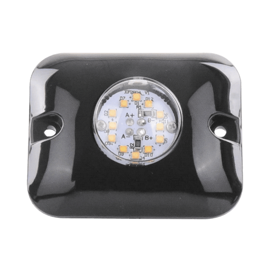 Luz Oculta Ultra Brillante con 12 LED, Color Claro