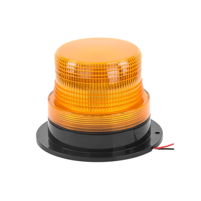 Burbuja brillante  de Larga Vida Útil con 8 LEDs, color ámbar, domo ámbar