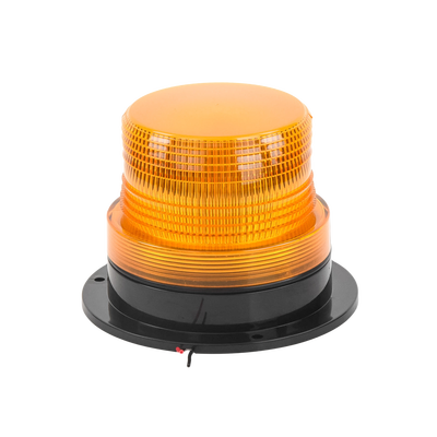 Burbuja brillante  de Larga Vida Útil con 8 LEDs, color ámbar, domo ámbar