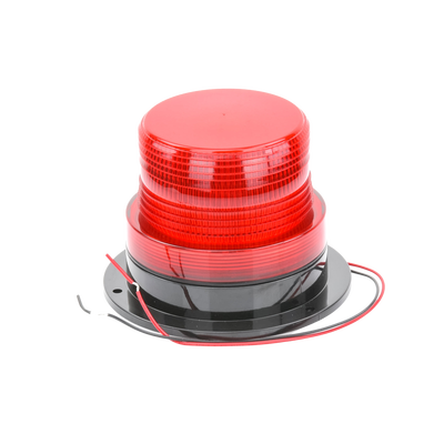 Burbuja Brillante de Larga Vida Útil, con 8 LEDs Color Rojo, Domo Rojo