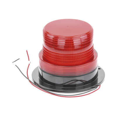 Burbuja Brillante de Larga Vida Útil, con 8 LEDs Color Rojo, Domo Rojo