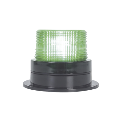 Burbuja Brillante De Larga Vida Útil, Con 8 Leds Color Verde, Domo Verde, 110 Vca