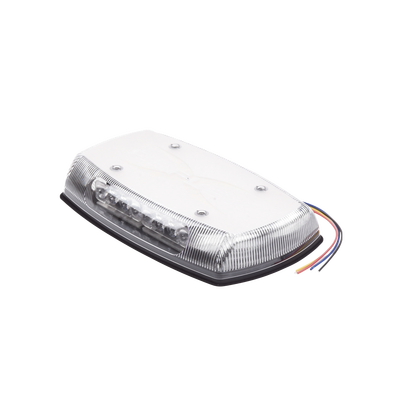 Mini Barra De Luces Ultra Brillante, Color Domo Claro, Led Azul, Ideal Para Seguridad Privada