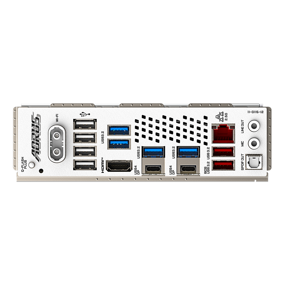 Tarjeta Madre Gigabyte X870 A Elite Wf7 Ice / Socket Am5 / Ddr5 X4 8200 Mt/s / Wifi 7 / Bt 5.4 / Pcie X16 5.0 / M.2 / Atx / Gamer