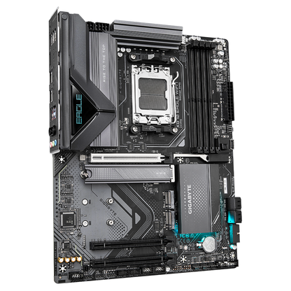 Tarjeta Madre Gigabyte X870 Eagle Wifi7 / Socket Am5 / Ddr5 8200 Mt/s / Wifi 7 / Bt 5.4 / Pcie X16 5.0 / M.2 / Atx / Gamer