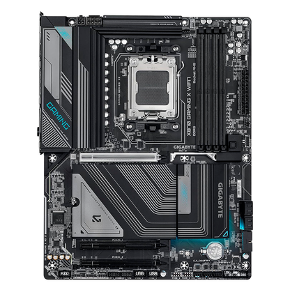 Tarjeta Madre Gigabyte X870 Gaming X Wifi7 / Amd X870 / Socket Am5 / Ddr5 4x 8200 Mt/s / Wifi7 / Bt 5.4 / Atx / Gaming