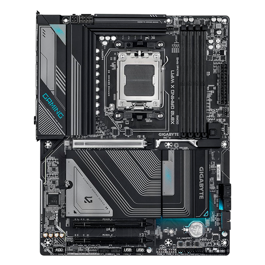 Tarjeta Madre Gigabyte X870 Gaming X Wifi7 / Amd X870 / Socket Am5 / Ddr5 4x 8200 Mt/s / Wifi7 / Bt 5.4 / Atx / Gaming