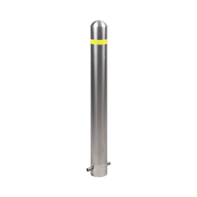 Bolardo Fijo De Acero Inoxidable De 900 Mm De Altura