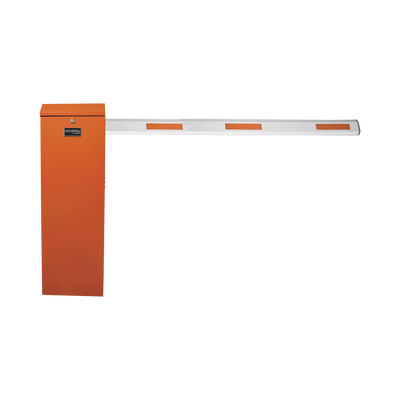 Barrera Vehicular Derecha / Soporta Brazo De Hasta 3 M / Apertura En 1.5 S /final De Carrera Ajustable Por Programación / Movimiento Fluido / Diseño Elegante Color Naranja