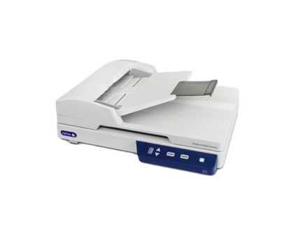 Escaner Xerox Duplex Combo, 0dxt/1517/100n03448 30ppm, Blanco/azul, Adf, Led, Cis Dual, Usb, A4, Visioneer Onetouch