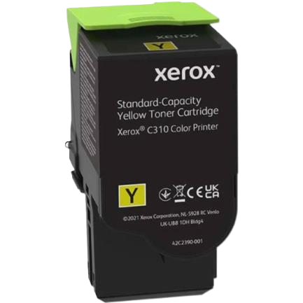 Toner Xerox 006r04363, Amarillo, Capacidad Estandar 2,000 Paginas, Para C310/c315