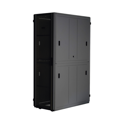 Gabinete Flexfusion™ Xgl (light) Para Centros De Datos, 42 Ur, 800 Mm De Ancho, 1200 Mm De Profundidad, Fabricado En Acero, Color Negro