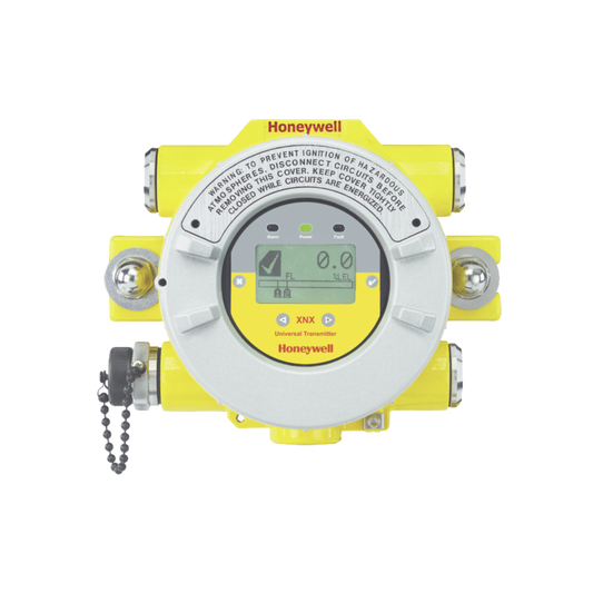 Transmisor Universal, HART® sobre salida 4-20 mA, Con 3 Relays Falla/Alarma, Certificación UL/CSA, 4 Entradas NPT de ¾”, Carcasa De Aluminio, Con Sensor MPD De Perla Catalítica 0-100% LEL