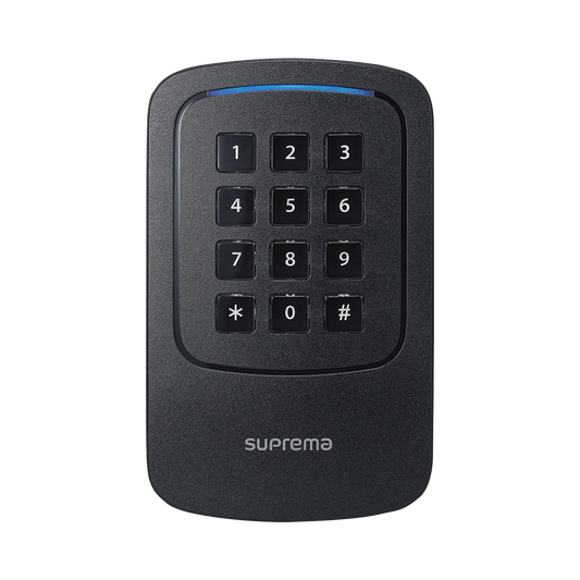 Lector Esclavo de Tarjetas con teclado de uso en exterior,  Multitecnolgia, NFC y Bluetooth