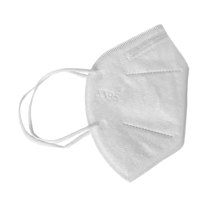 Cubre Bocas Kn95 Blanco Con 50 Pzas, 5 Paquetes Con 10 Pzas C/u
