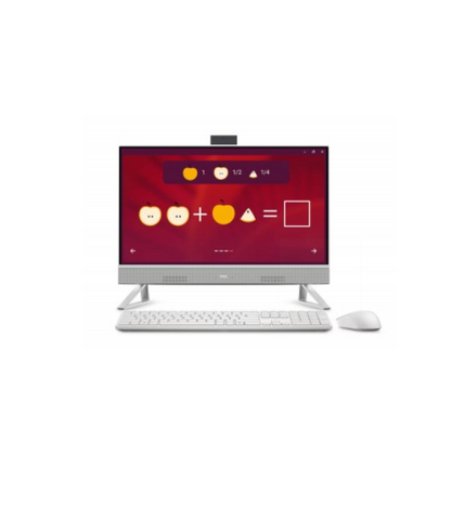 Todo En Uno Aio Dell 24 Ec24250 | Intel Core I5-1340u | 16gb (2x8gb) , 512gb Ssd | 23.8 Pulgadas Fhd Touch | Win 11 Home | Hdmi, Rj45  | White | 1 Year Carry-in Service Sns-la | Y8ppm